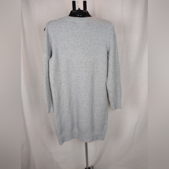 Vero Moda Doffy Long Sleeve Sweater Dress Size Medium = 8 NWT Light Gray… - Picture 10 of 10
